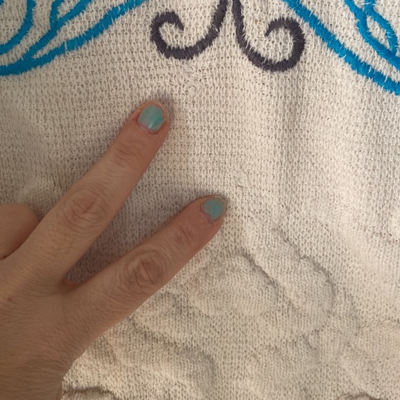 Vintage Kittyhawk Ivory Textured Turtledove Sweater - Picture 6 of 6